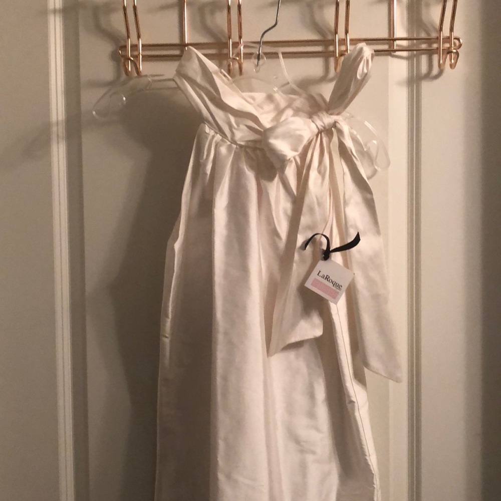 Handmade boutique bow dress. NWT